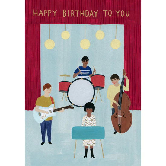 Birthday Band Petite Card