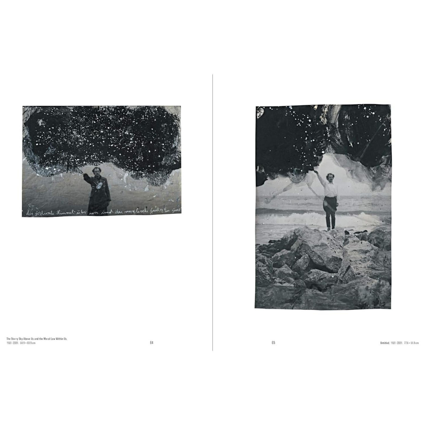 Internal pages of Anselm Kiefer & Photography.