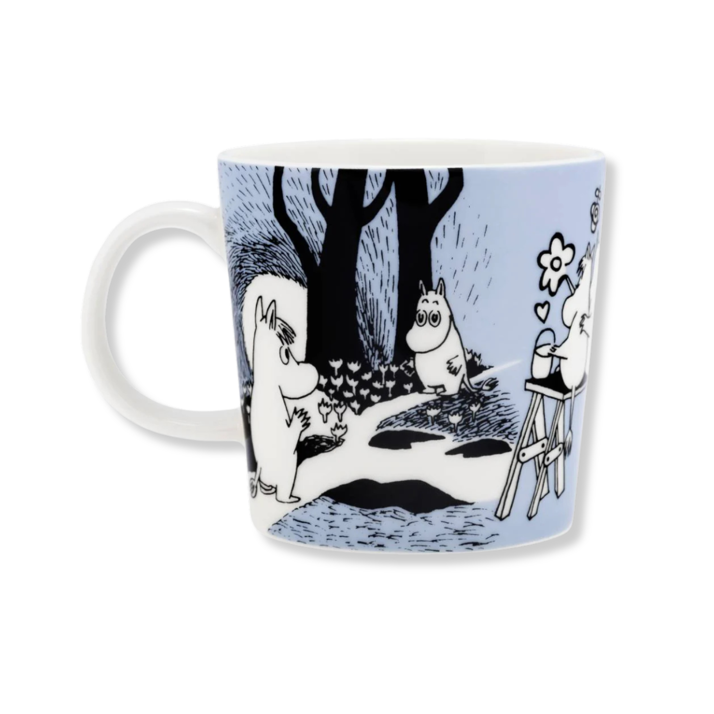 Iittala Arabia Mumin Tasse „Love“ – 300 Ml, Spülmaschinen- & Mikrowellengeeignet, Aus Finnischem Porzellan