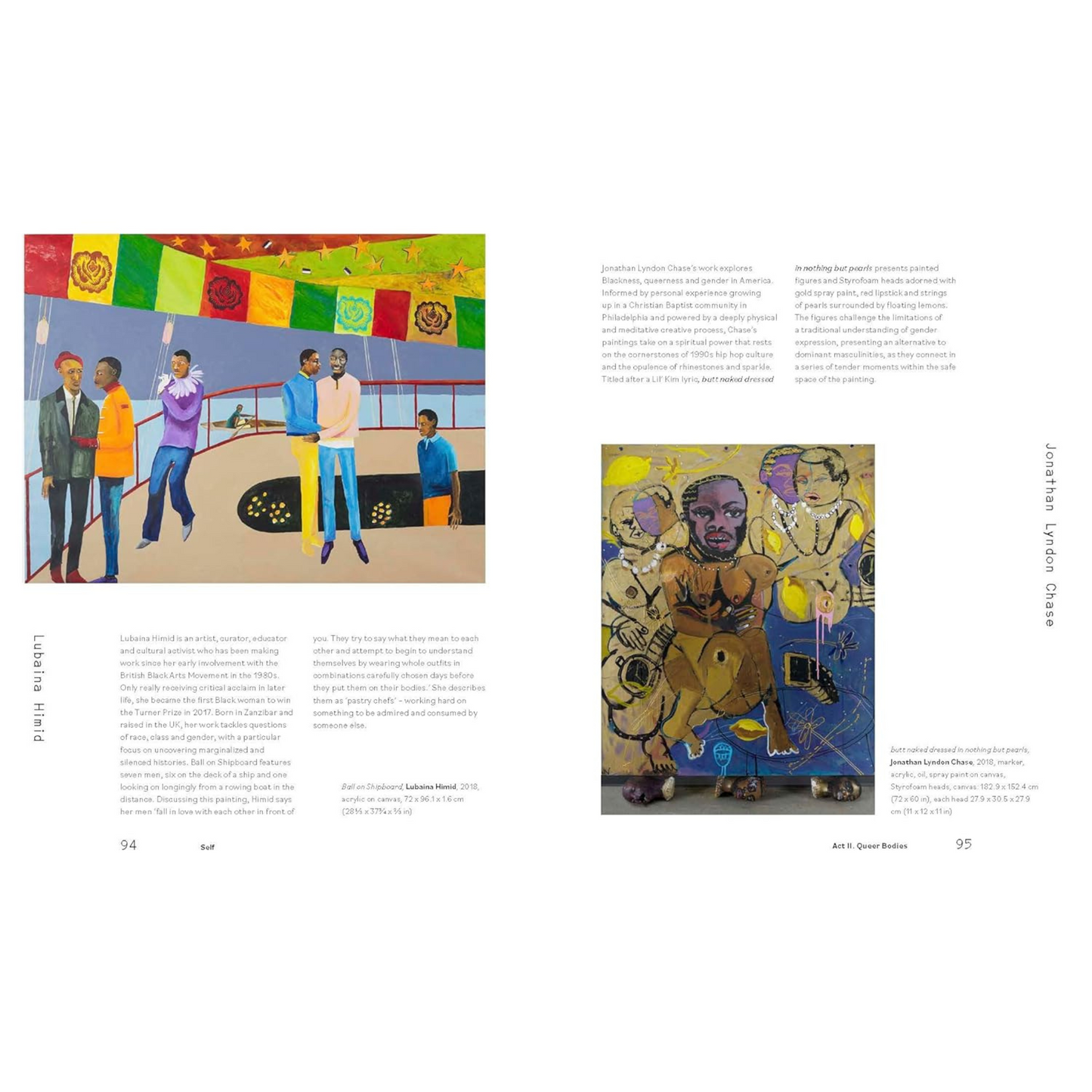 Internal pages of Queer Art.
