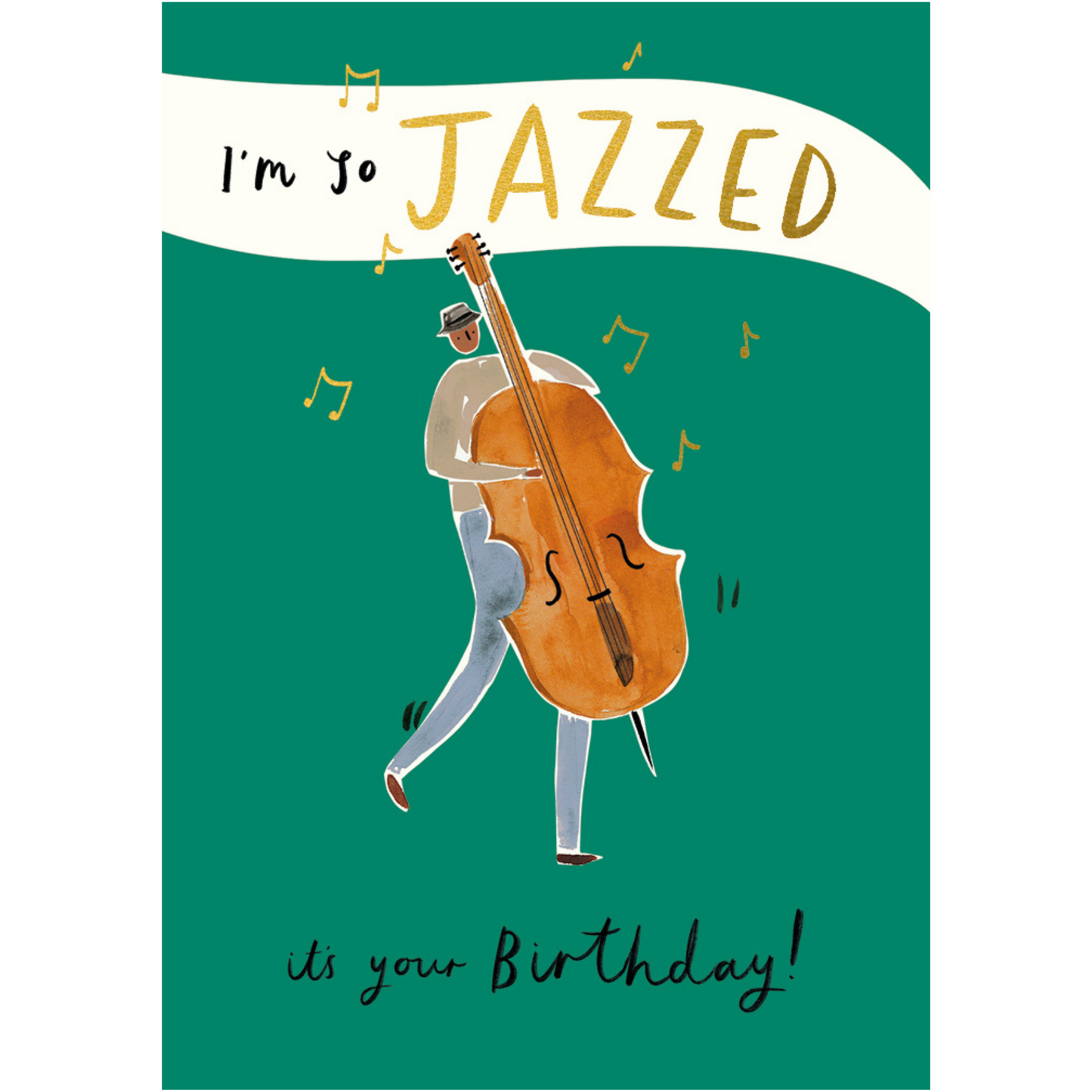 Jazzed It's Your Birthday Card