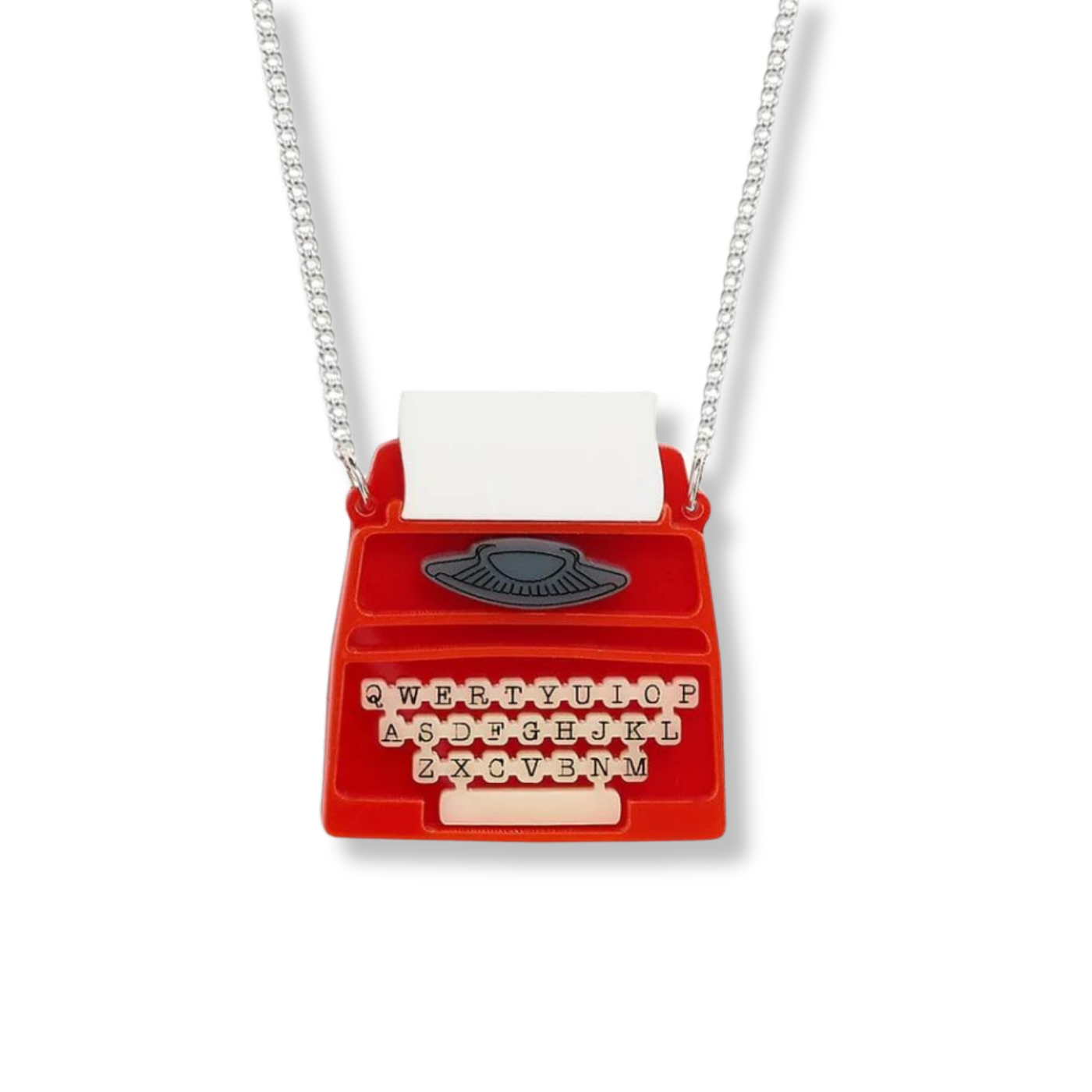 Typewriter Necklace
