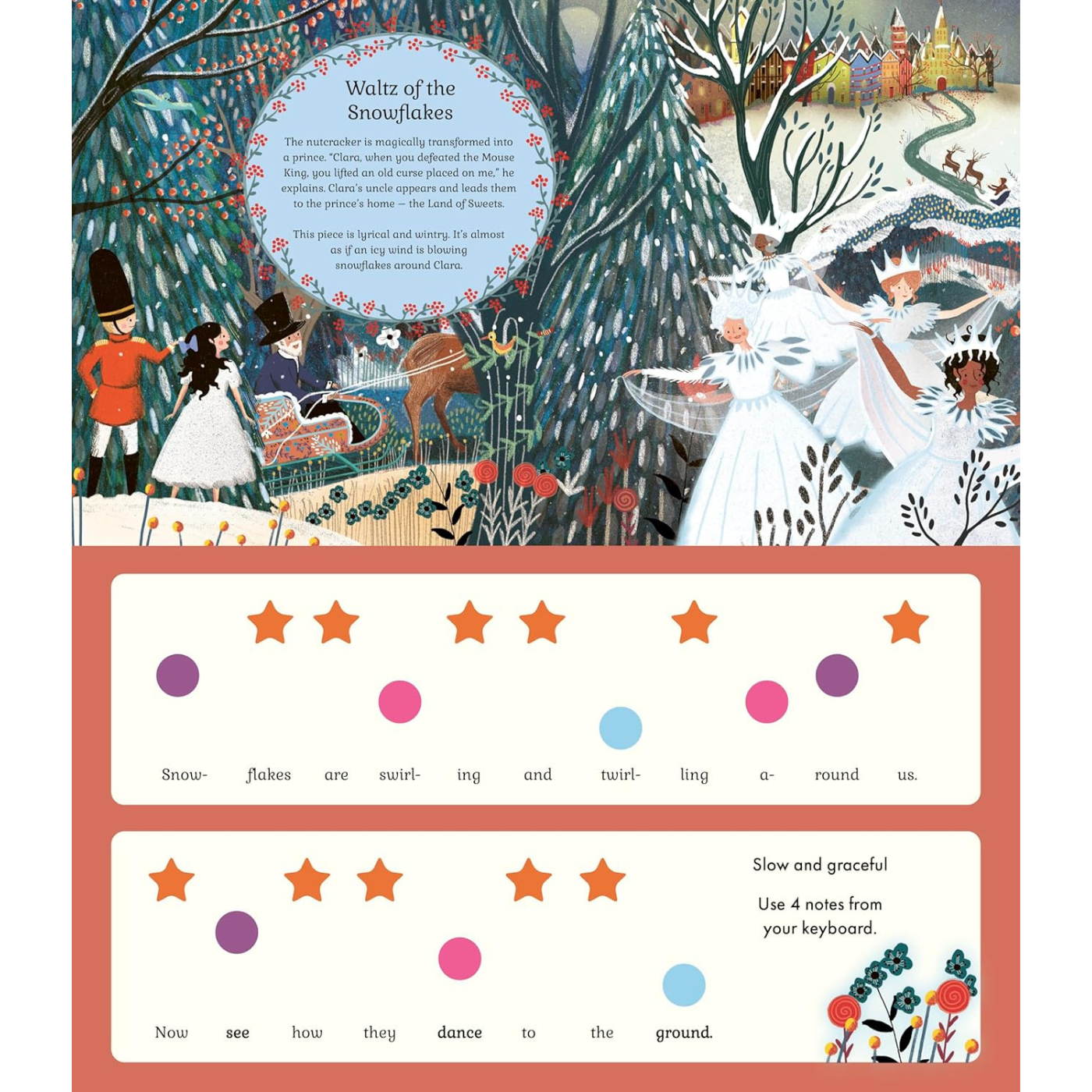 Internal page of I Can Play The Nutcracker.