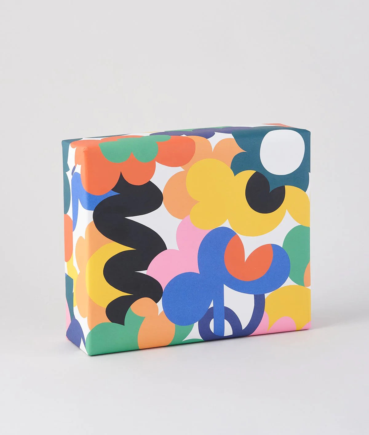 Abstract Flowers Gift Wrap