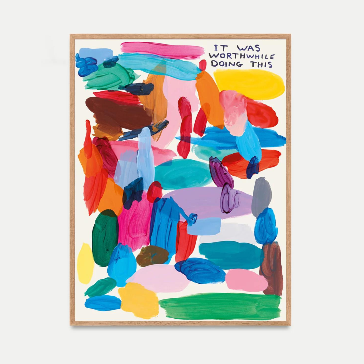 David Shrigley | It Was Worthwhile Doing This Poster – Southbank