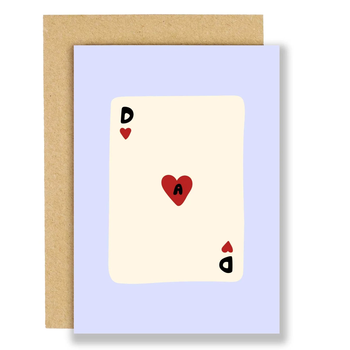 Dad ACE of Hearts Father's Day Card