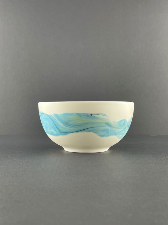 Ash & Fire Porcelain Bowl