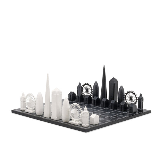 Chess Skyline City Map Board