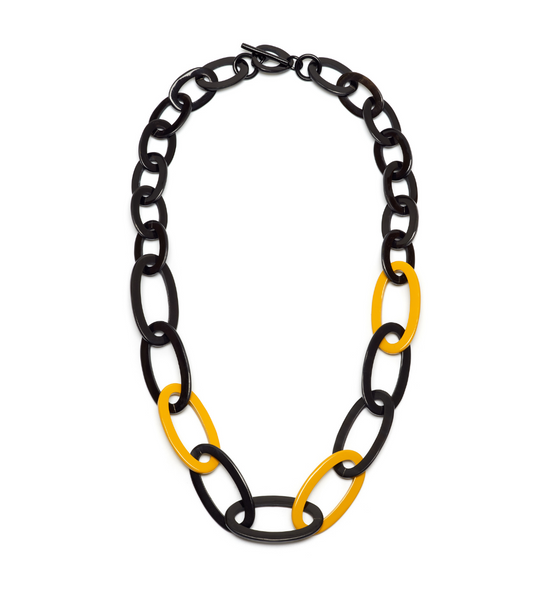 Buffalo Horn Link Necklace