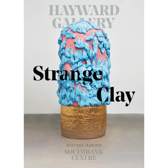 Strange Clay Exhibition Poster