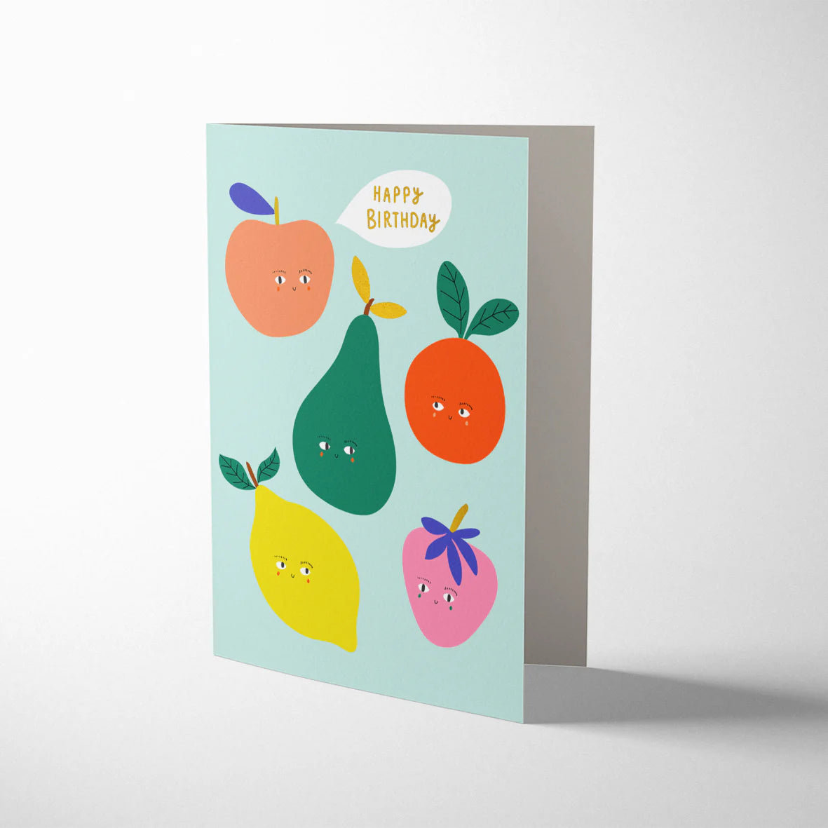 Fruit Birthday Greeting Card