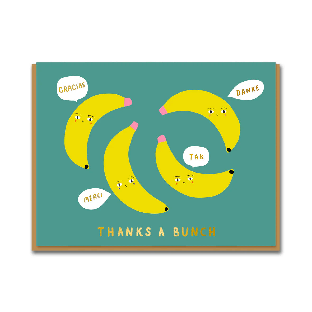 Thanks a Bunch Greeting Card