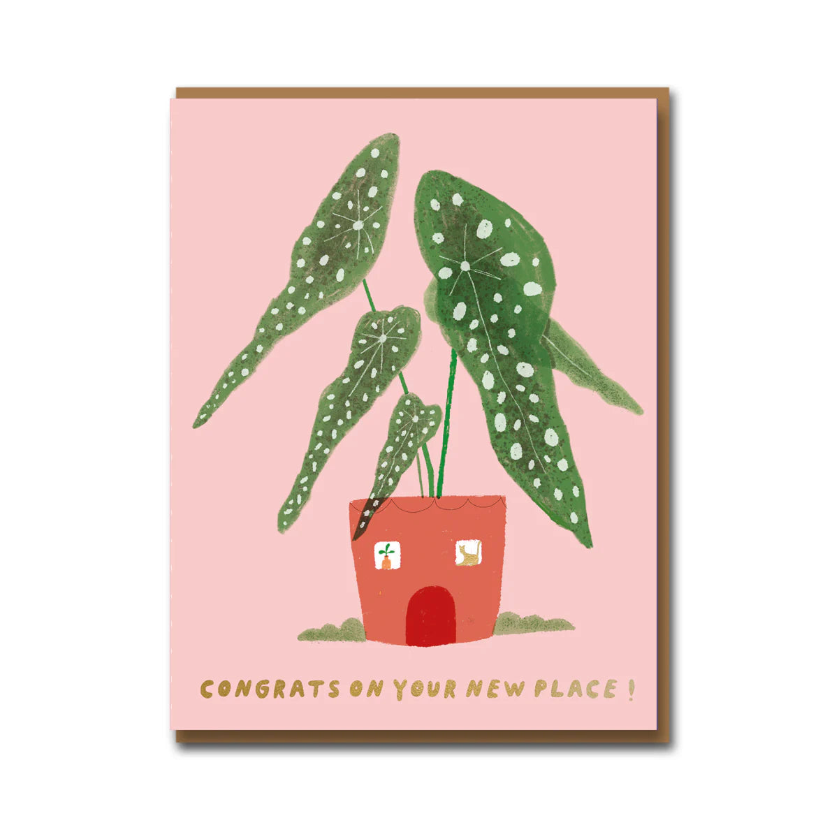 House Plant New Home Card