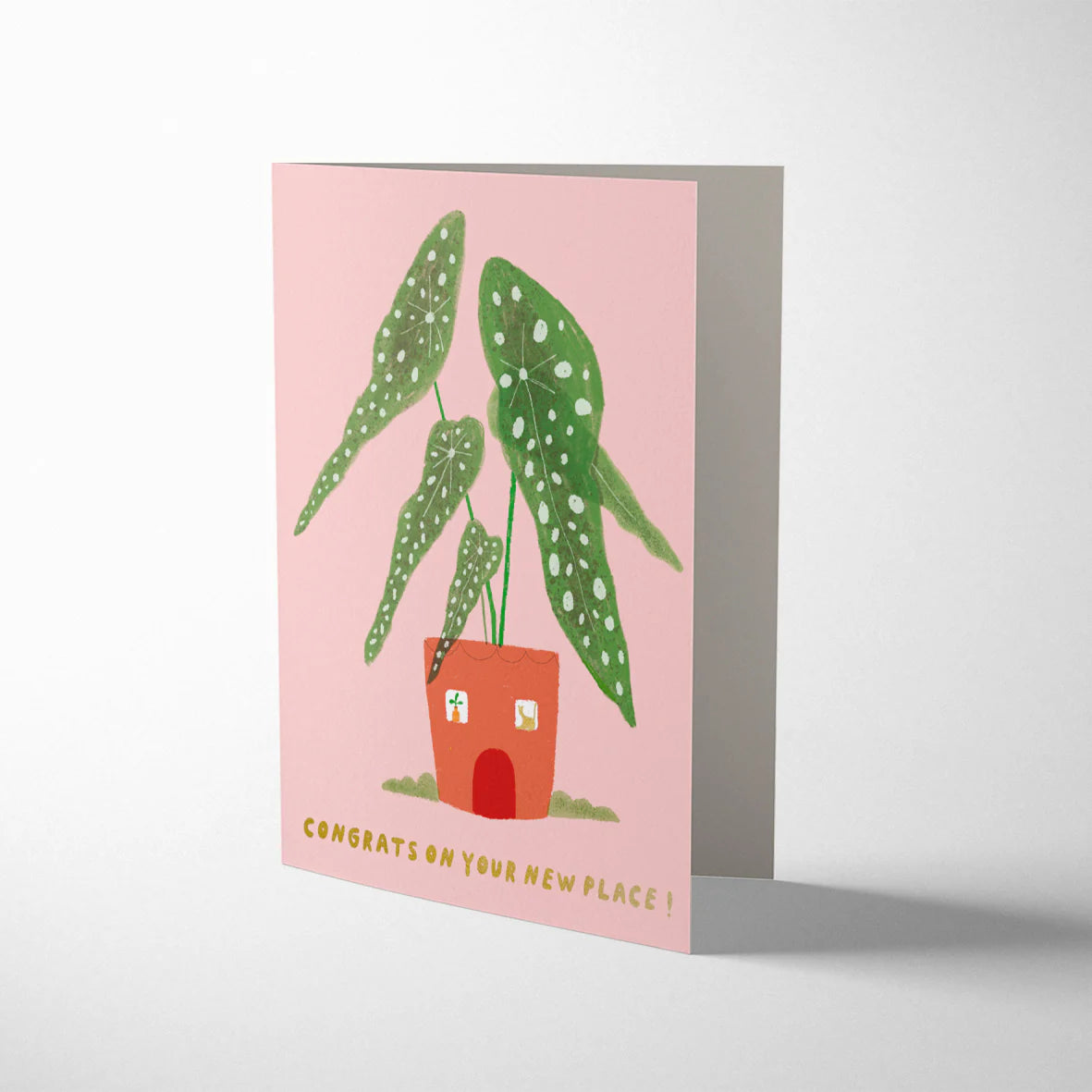 House Plant New Home Card