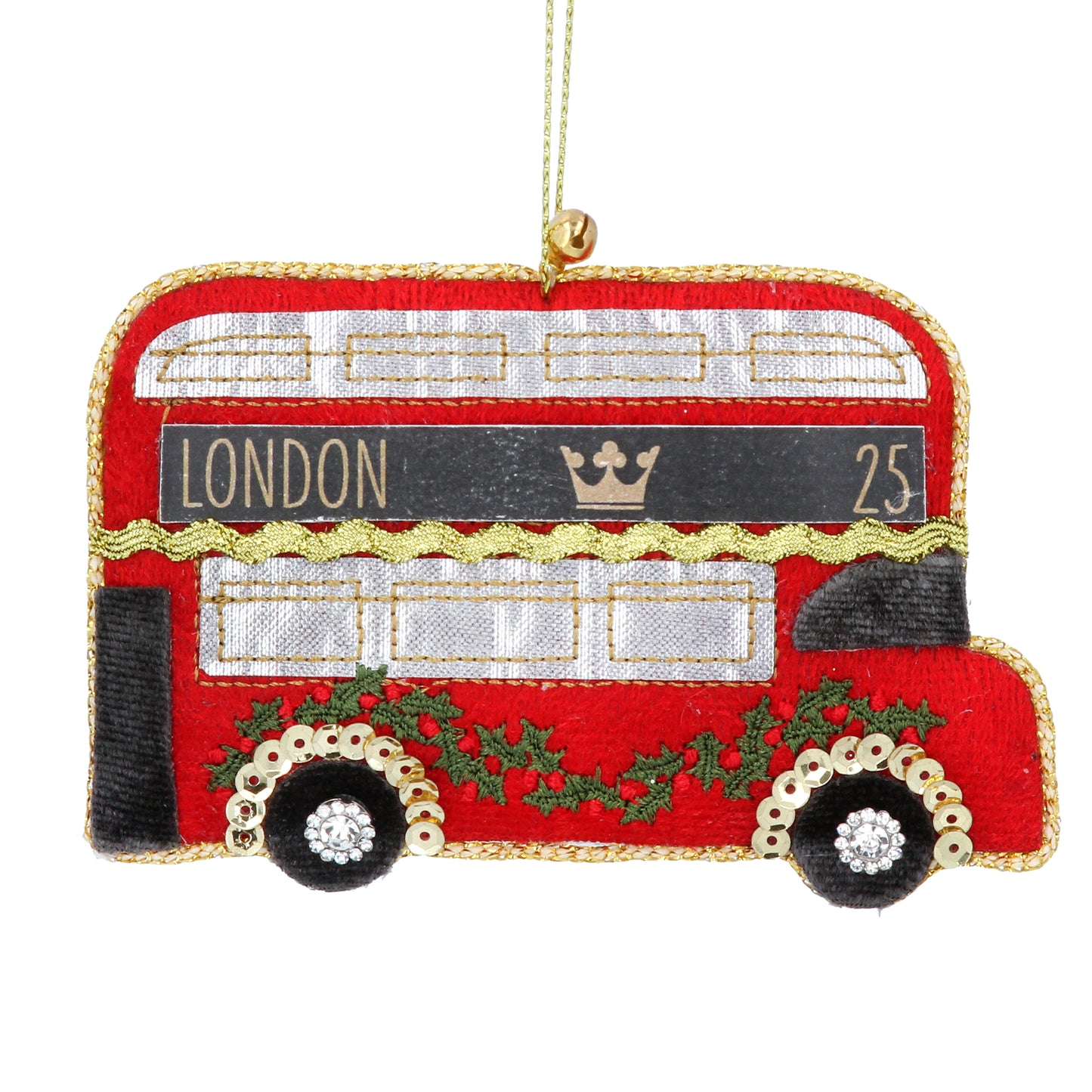 London Bus Fabric Decoration