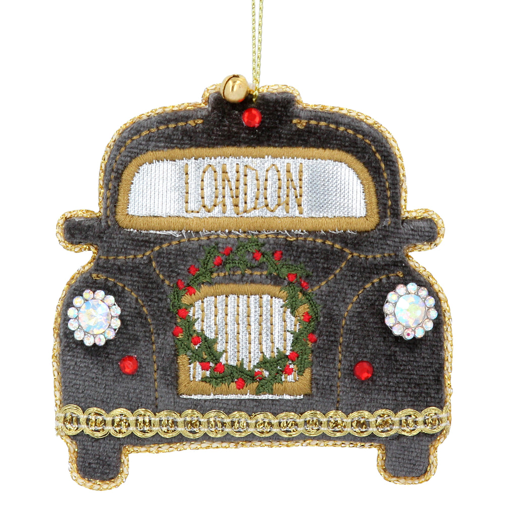 London Taxi Fabric Decoration