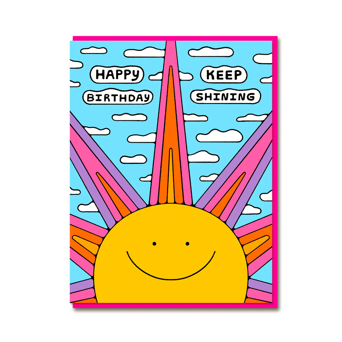 Keep Shining Greeting Card