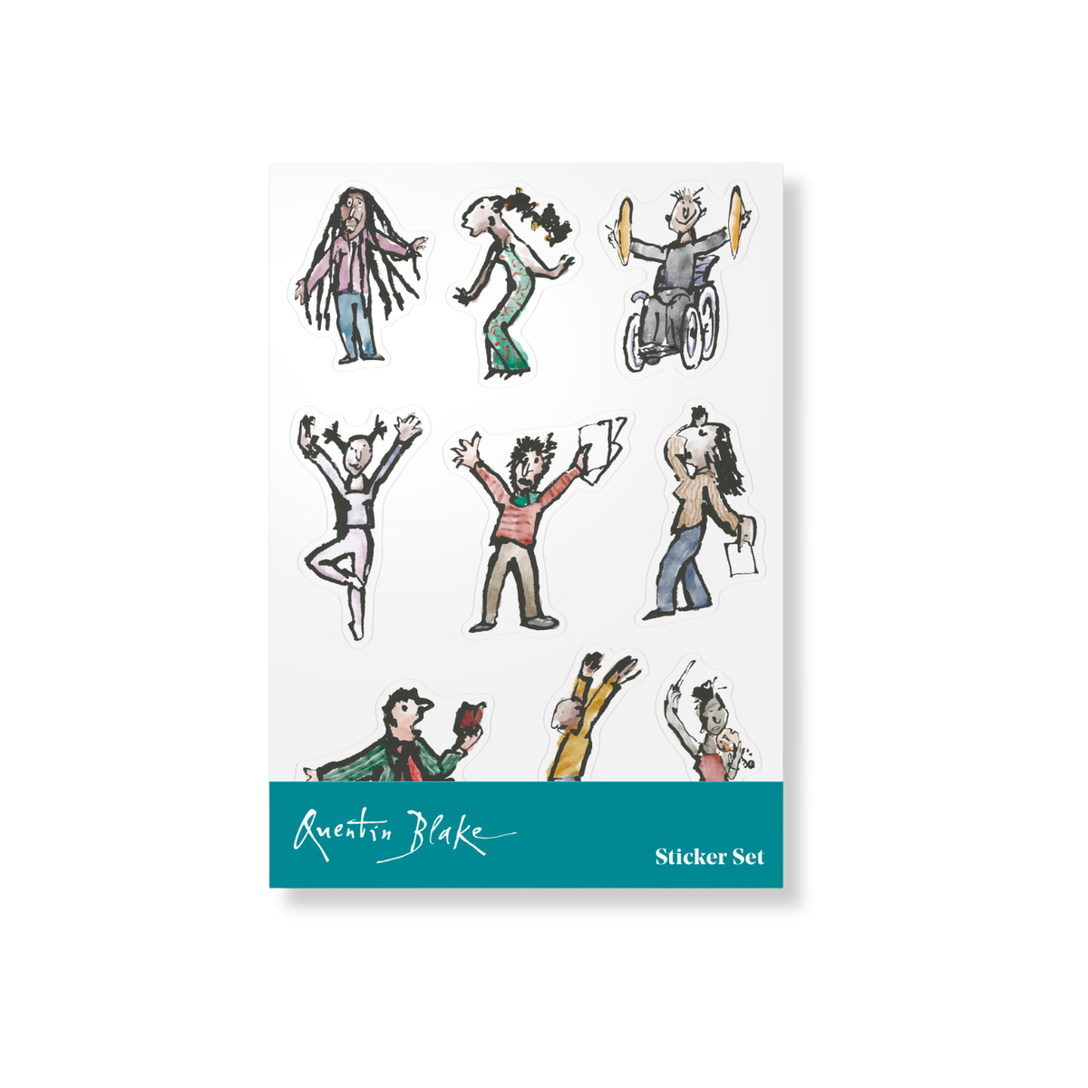 Blake Mill Sticker Quentin Blake Sticker Set – Southbank Centre Shop