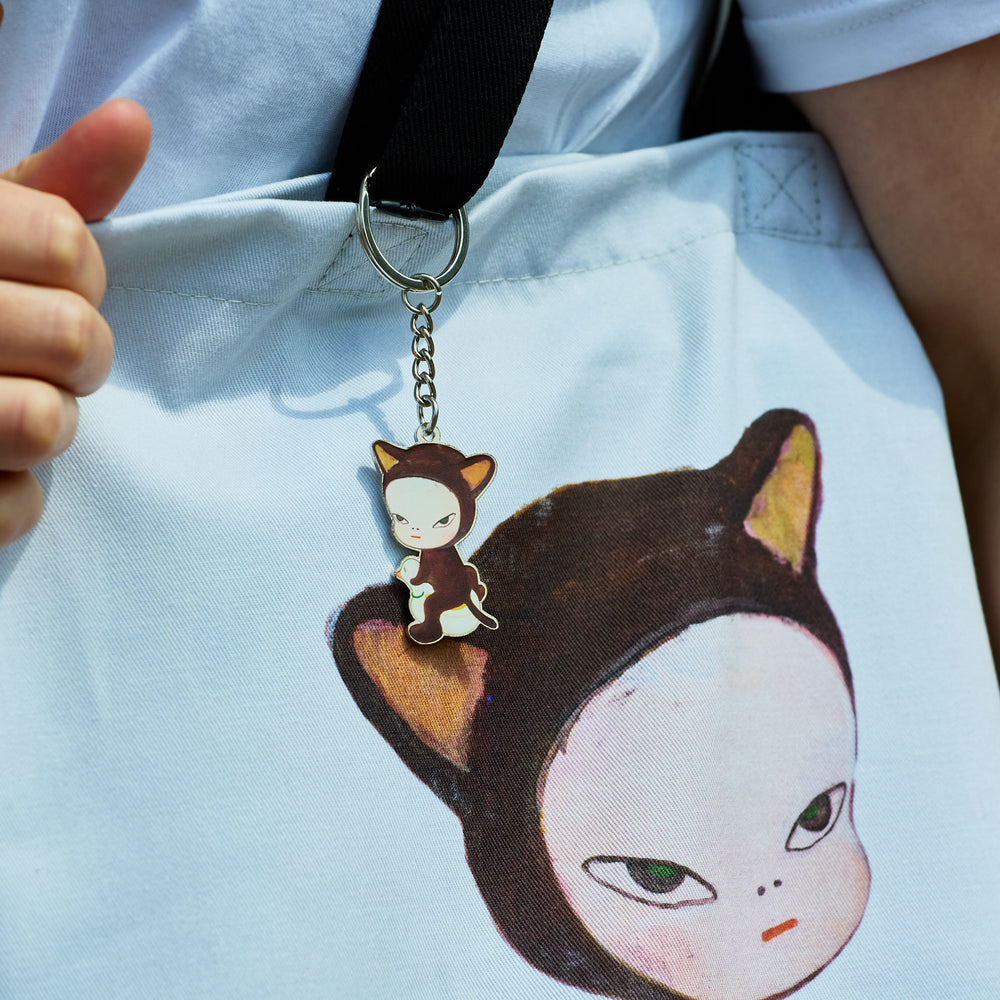 Harmless Kitty - Yoshitomo Nara Keyring