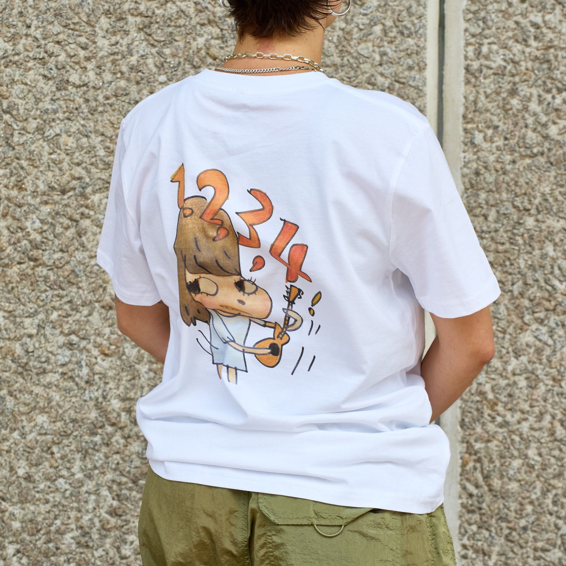 1, 2, 3, 4! - Yoshitomo Nara T-Shirt – Southbank Centre Shop