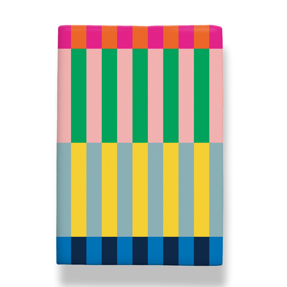 Obrigada Colour Block Stripe Gift Wrap