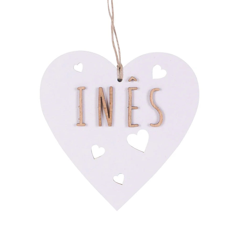 
                  
                    Personalised Wooden Heart Decoration
                  
                