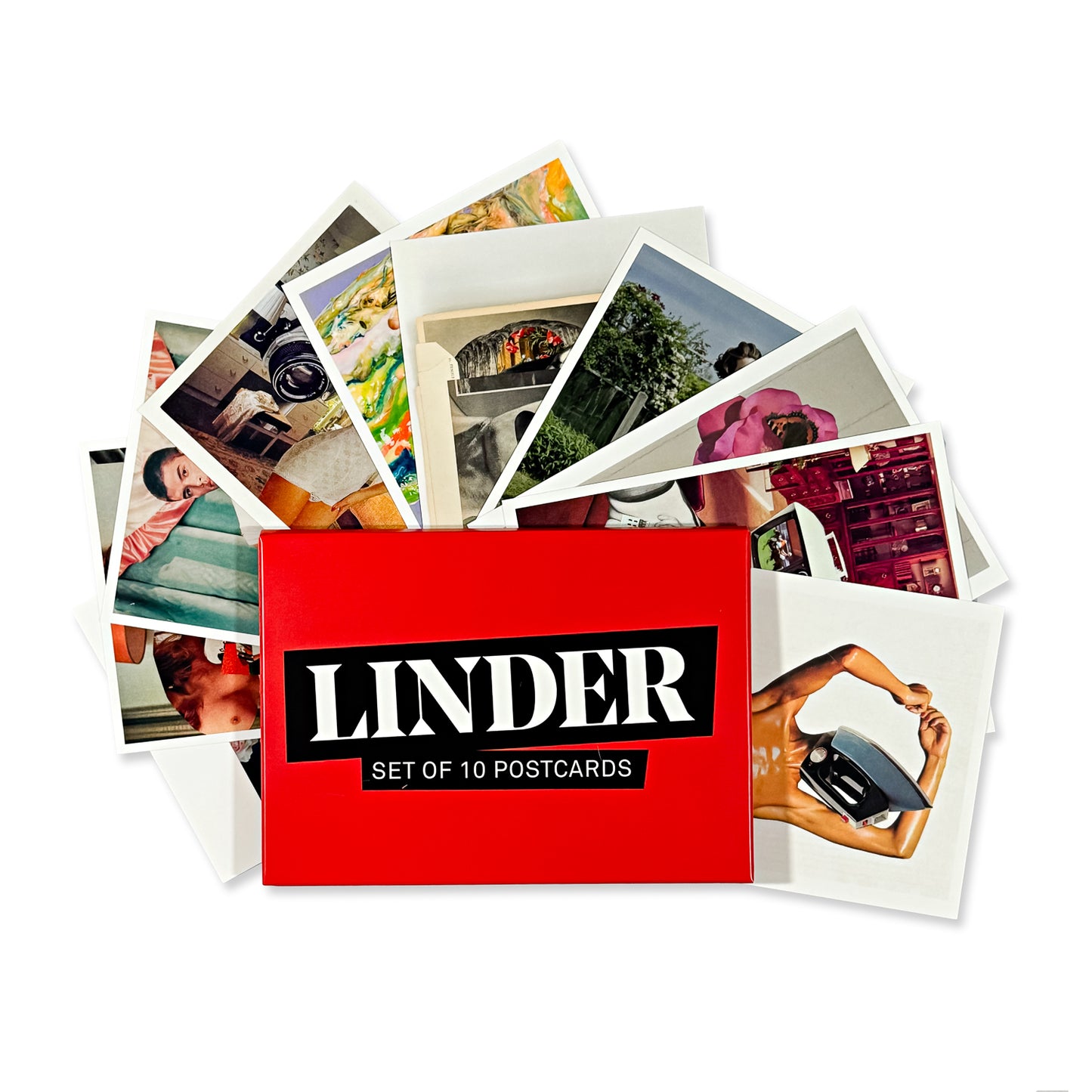 Linder: Danger Came Smiling Exhibition Postcard Pack