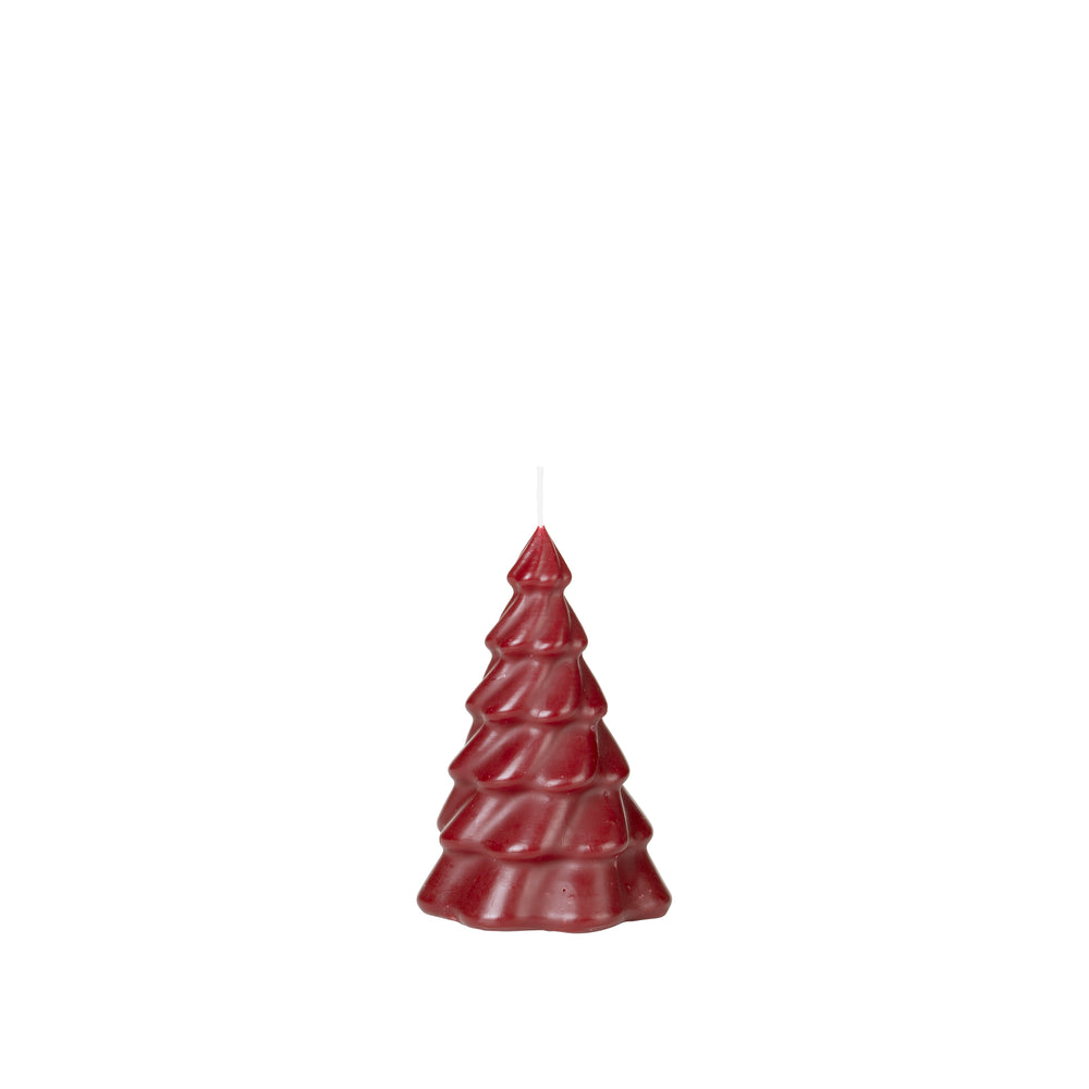 Pinus Burgundy Christmas Tree Candle