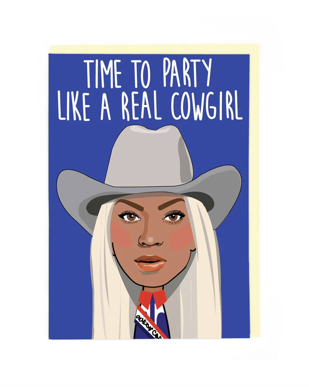 Real Cowgirl Greeting Card