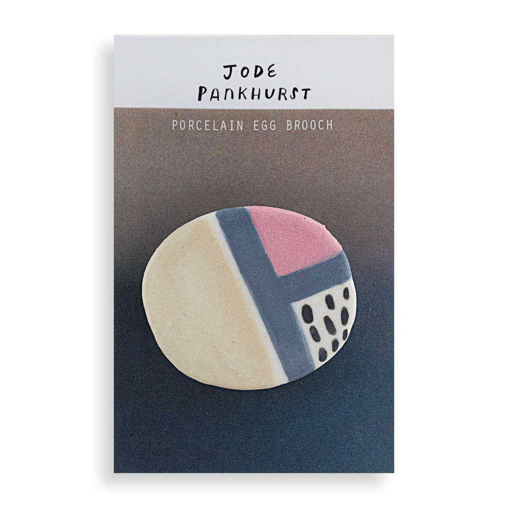 Brooch Porcelain Egg