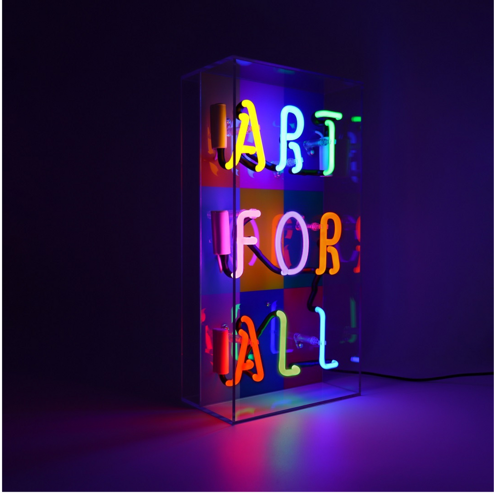 
                  
                    Art For All Neon Lightbox
                  
                
