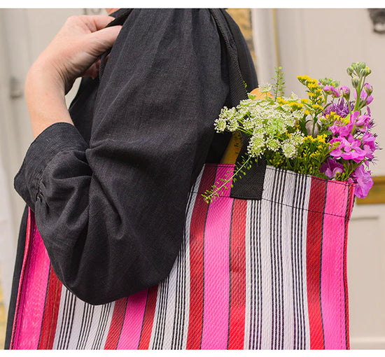 Eco Woven Market Shopper Bag