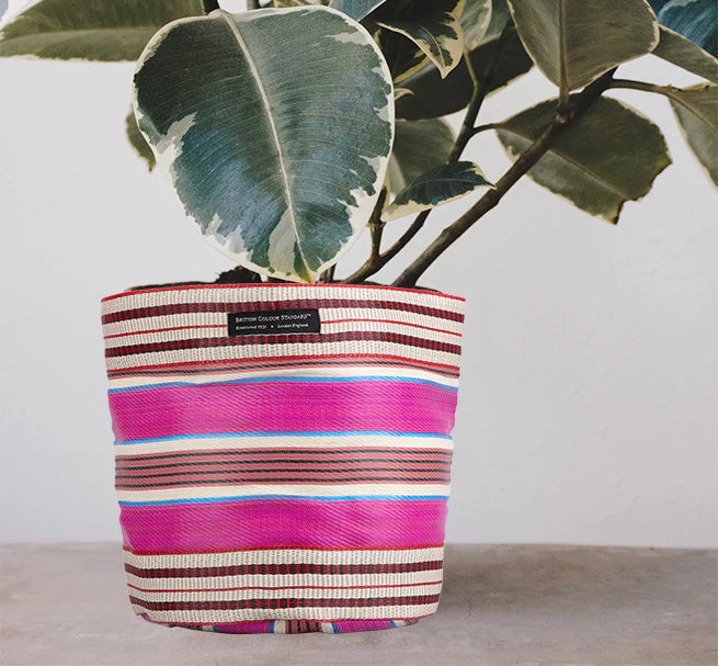 Load image into Gallery viewer, Eco Woven Plant Pot Cover Large
