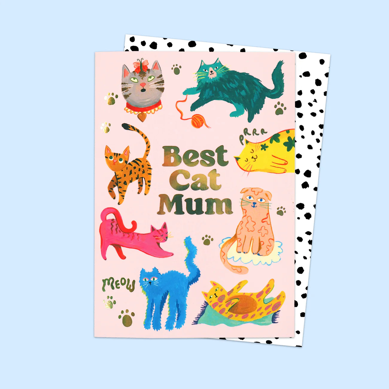 Best Cat Mum Card