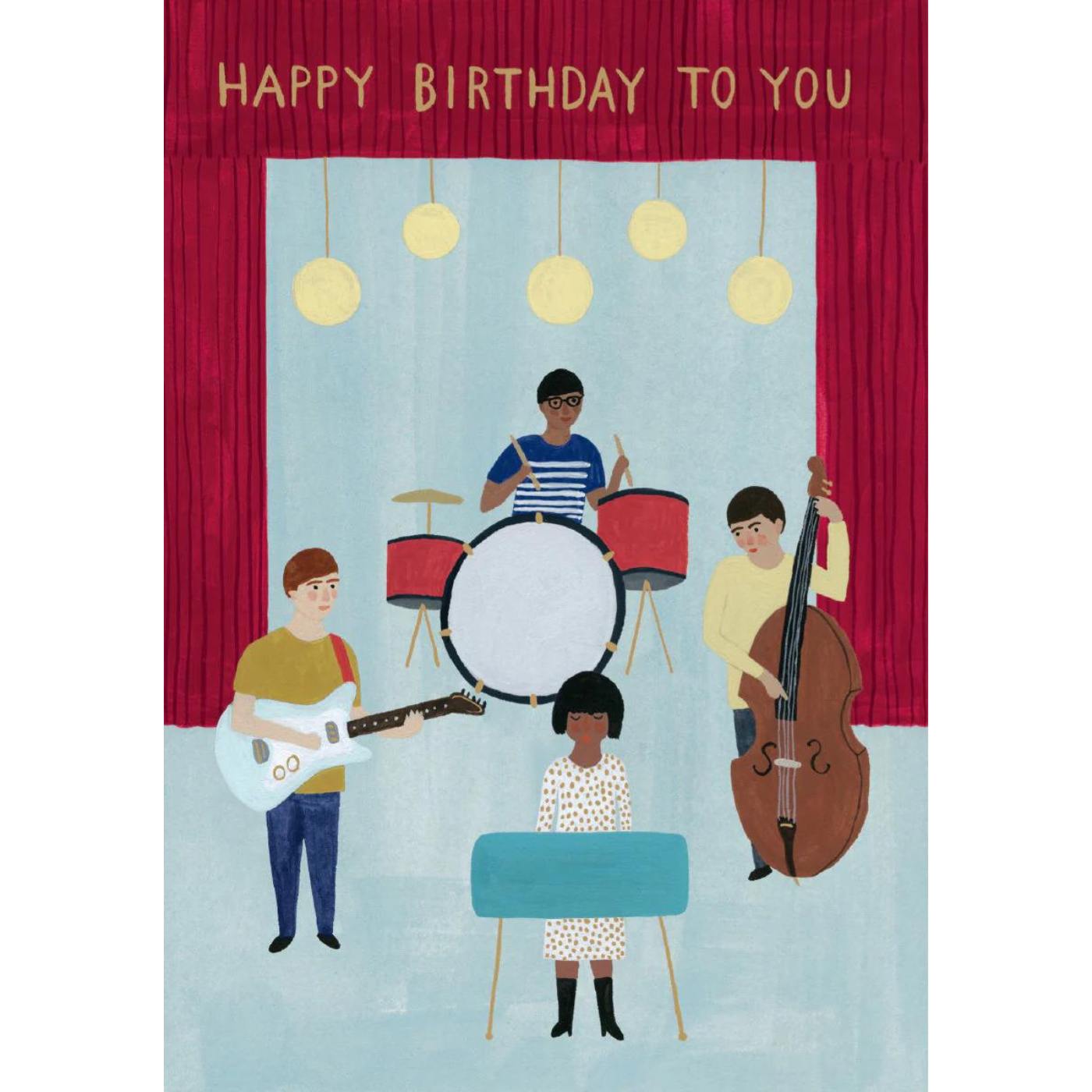 Birthday Band Petite Card