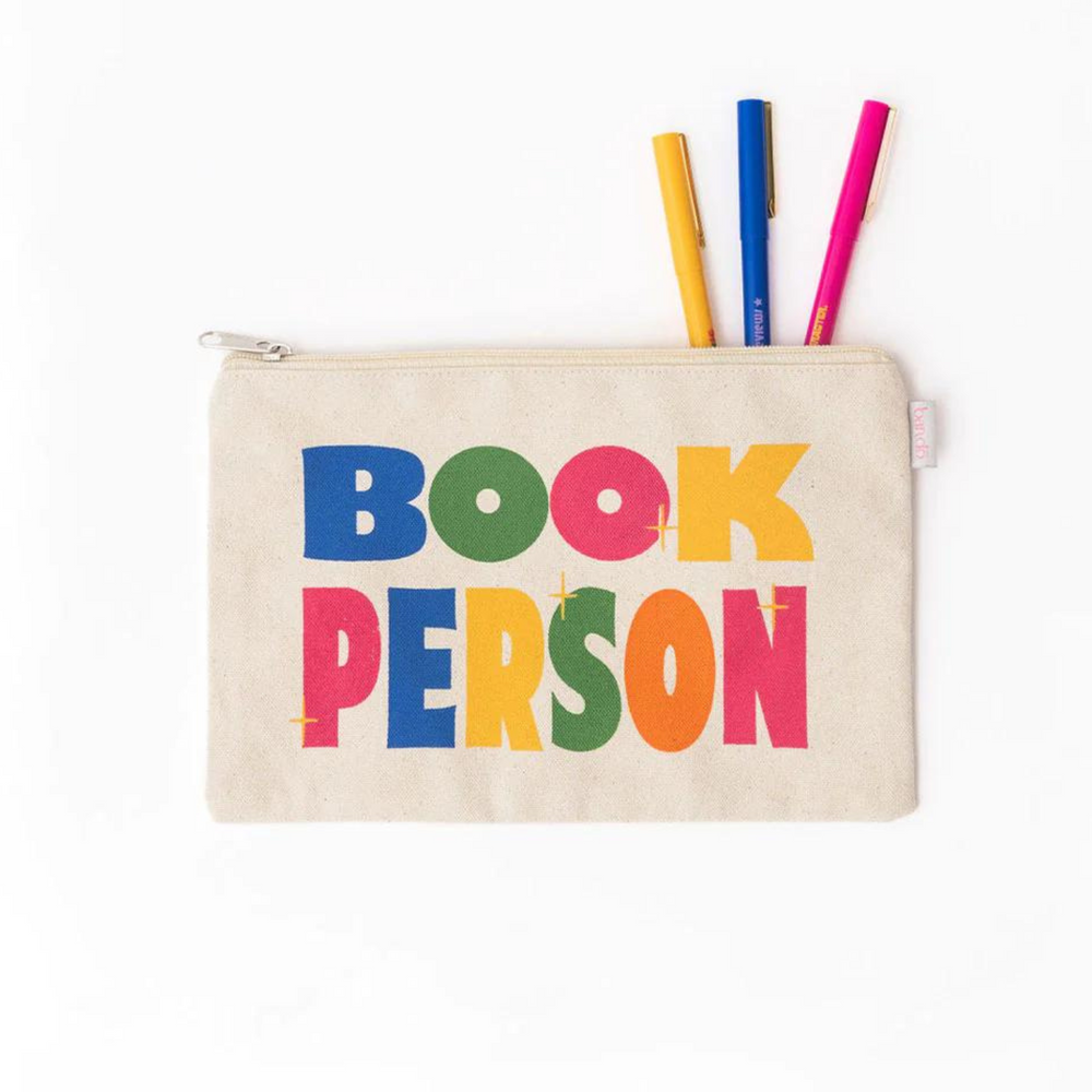 Book Person Pouch