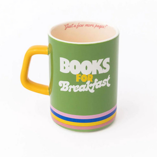 Books for Breakfast Mug