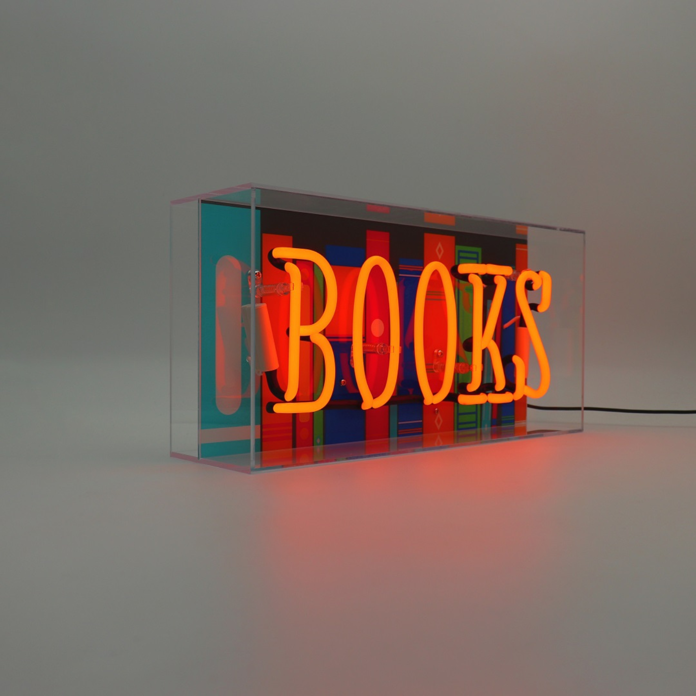 Books Sign Neon Lightbox – Southbank Centre Shop