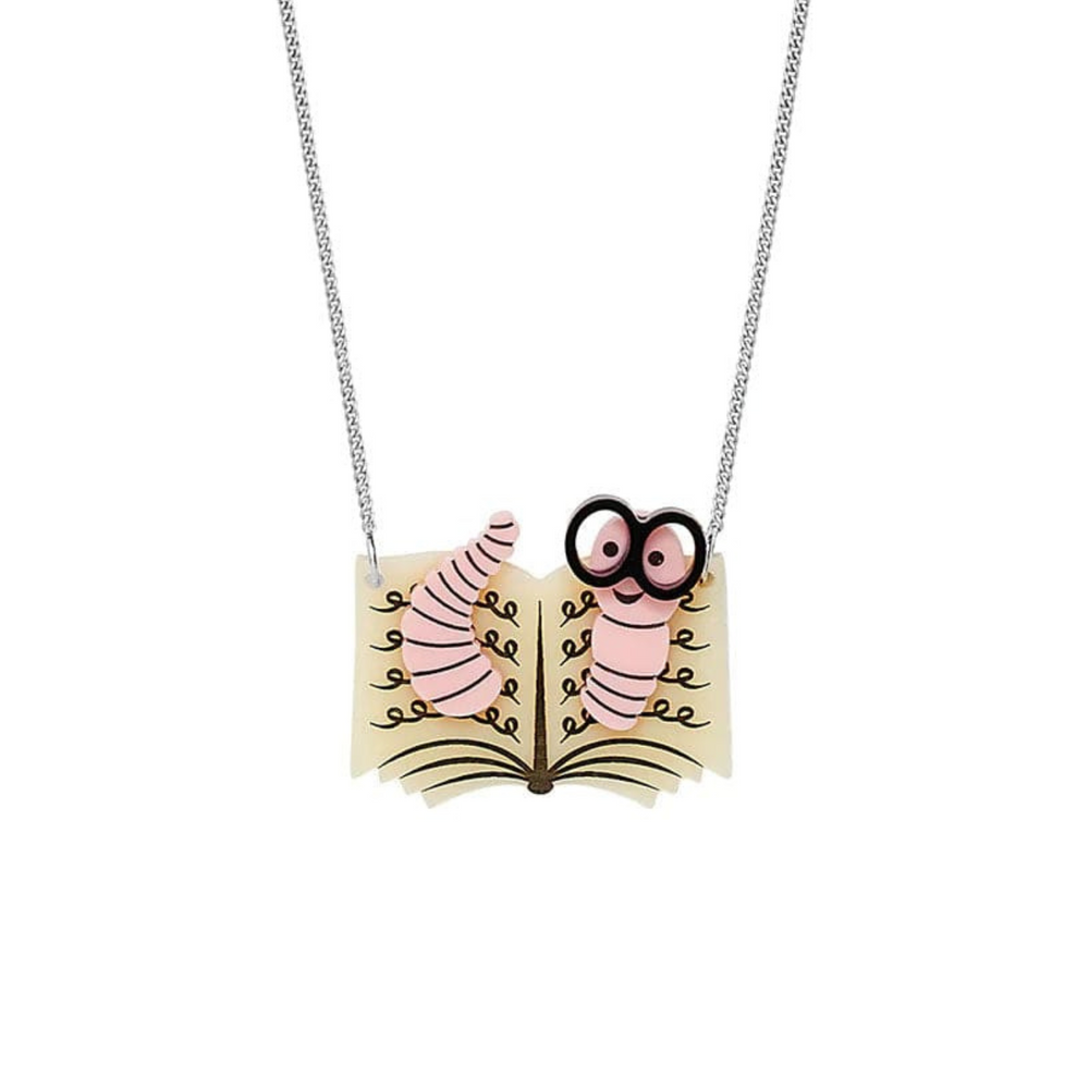 Bookworm Necklace