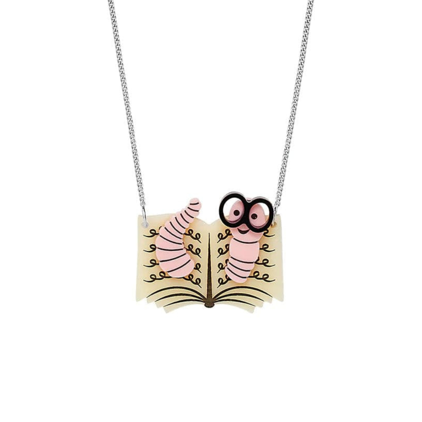 Bookworm Necklace