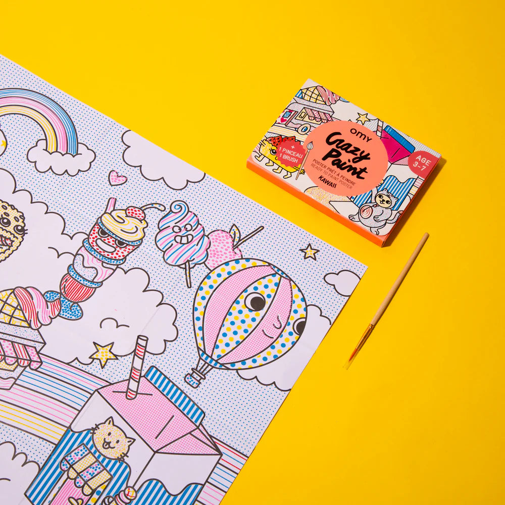 
                  
                    OMY Crazy Paint Pocket Poster
                  
                