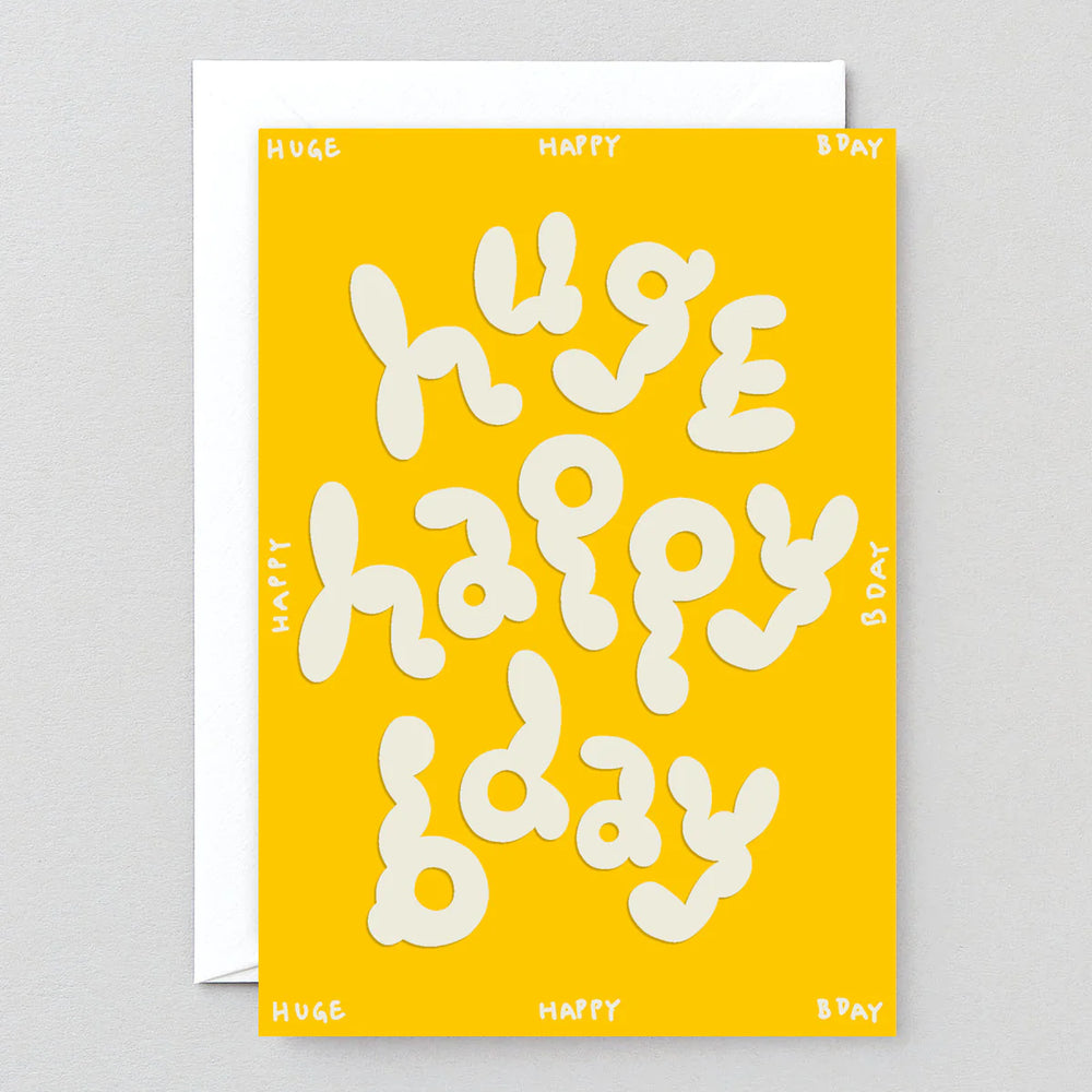 
                      
                        Huge Happy Birthday Embossed Greetings Card
                      
                    