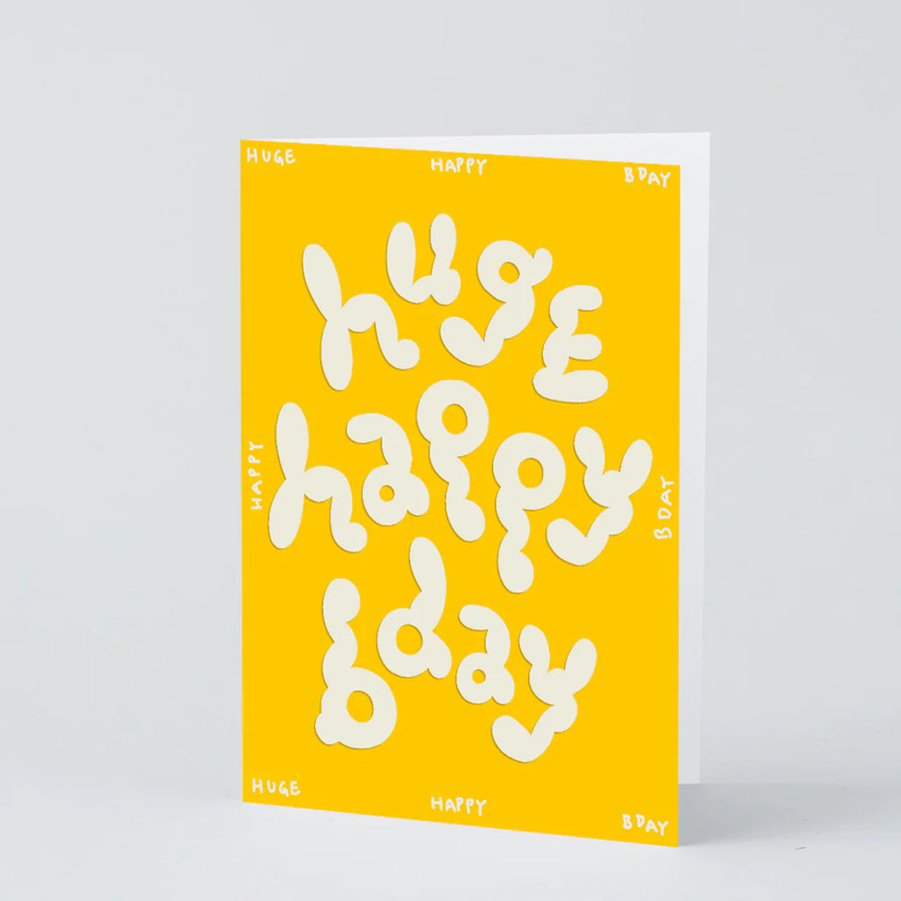 
                      
                        Huge Happy Birthday Embossed Greetings Card
                      
                    