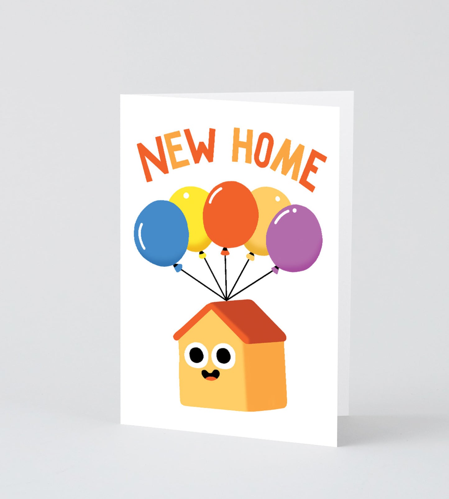 New House Balloons Card