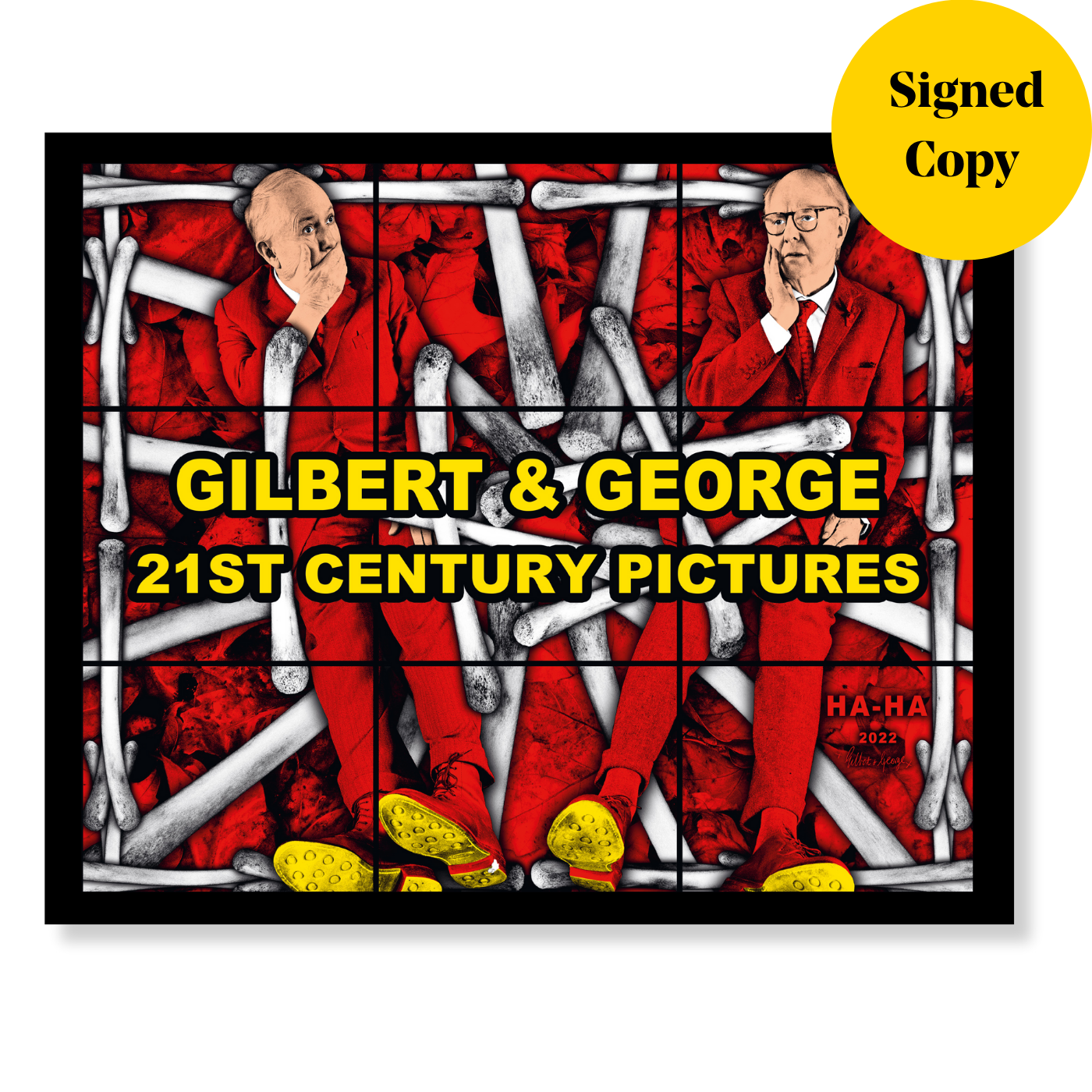 Gilbert & George: 21st Century Pictures Catalogue - Signed Copy