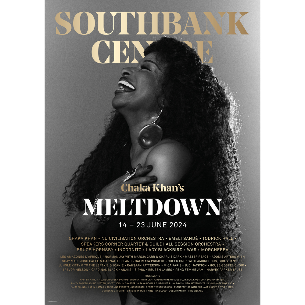 Chaka Khan's Meltdown Poster