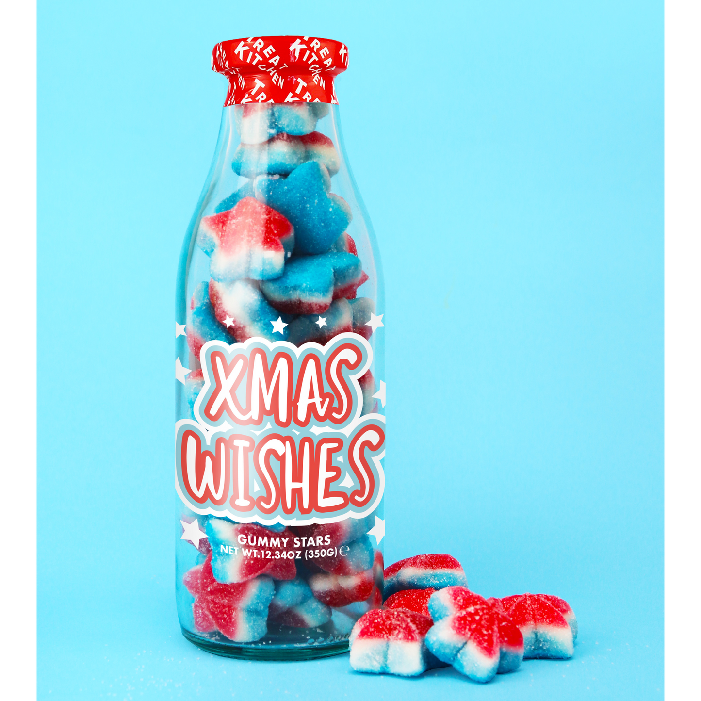 Christmas Wishes Sweet Bottle