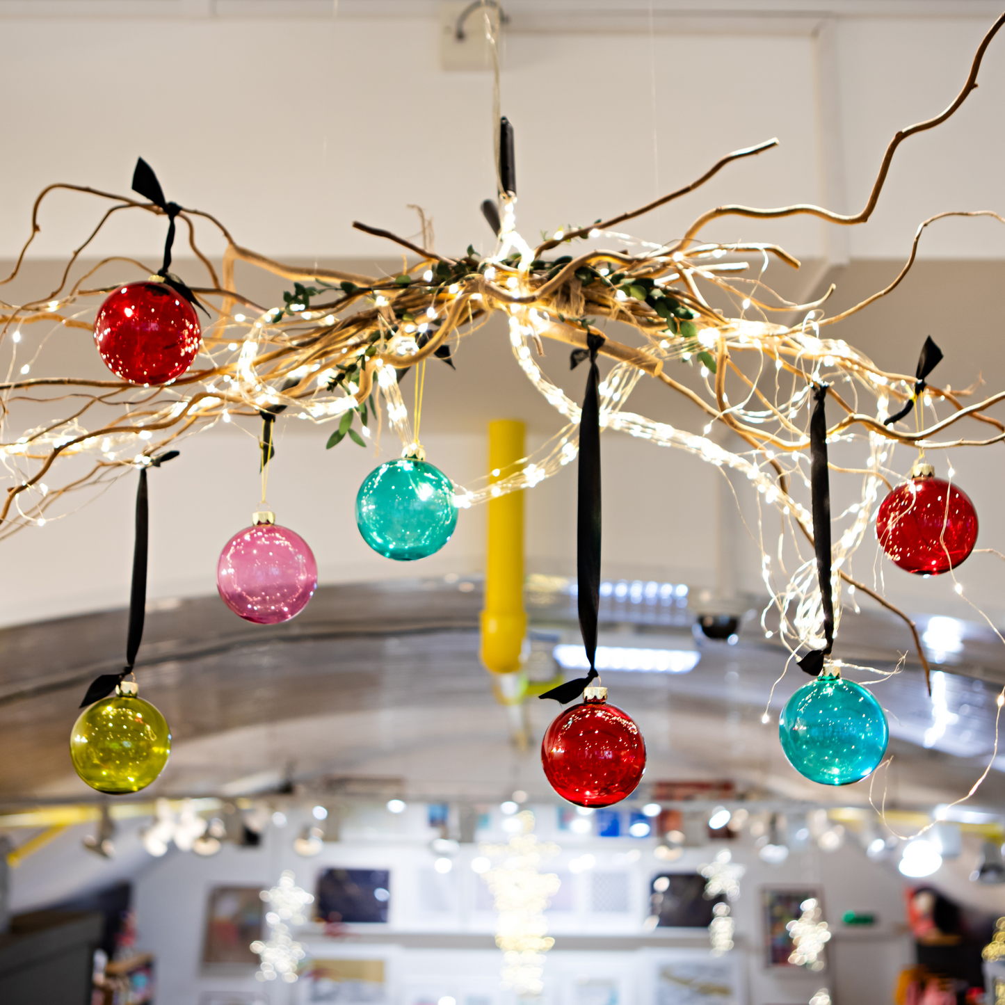 Clear Glass Ball Decoration