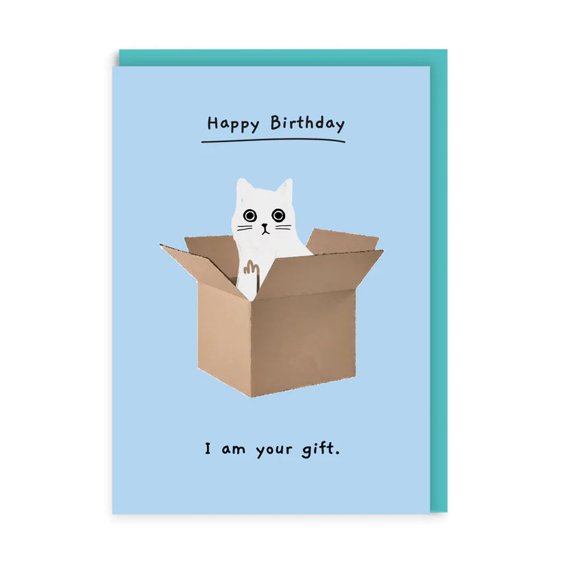 I Am Your Gift Birthday Card