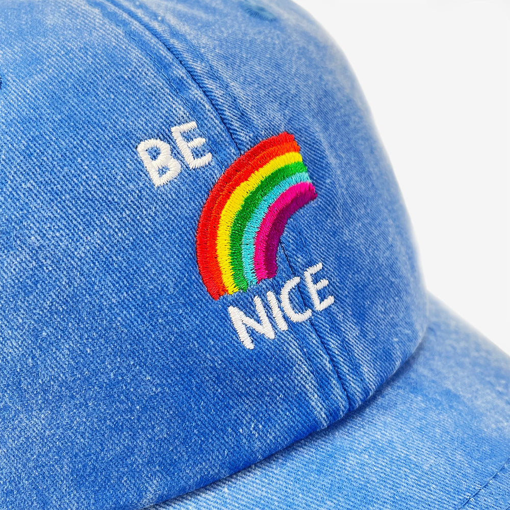 Be Nice Cap by David Shrigley